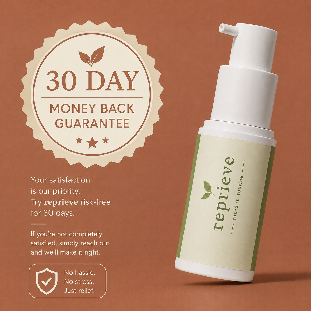 Reprieve helps your eyes look rested again